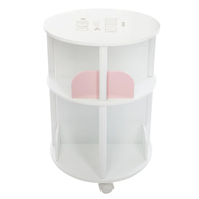 Biblioteca redonda rosa - 158471A