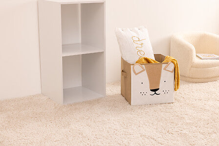 Caja de almacenamiento plegable terciopelo León colección Wild - 158629B