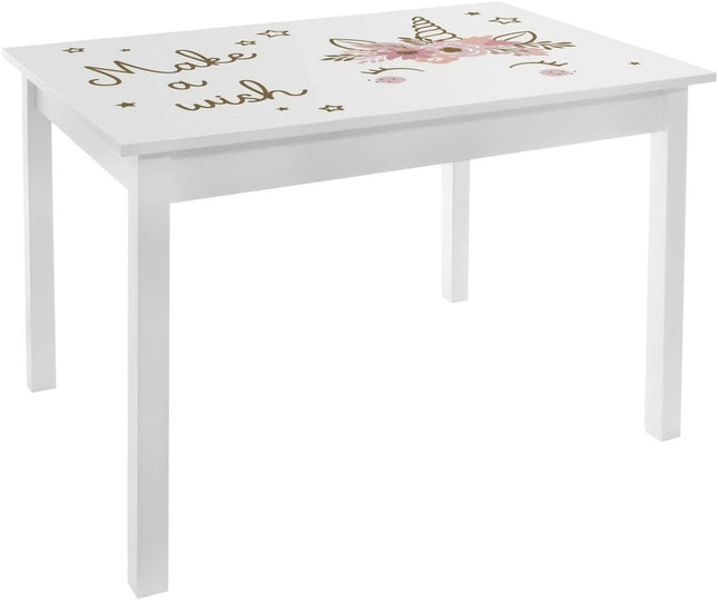 Mesa de madera A48cm para habitación de niña - 158698A