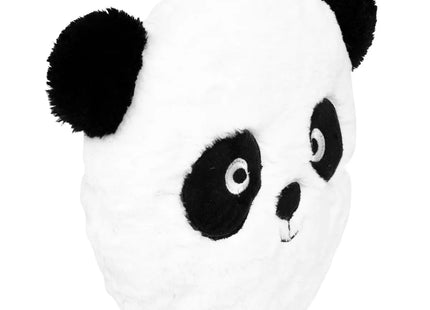 Almohada "Nao" forma de panda blanco y negro  D27cm - 158725D