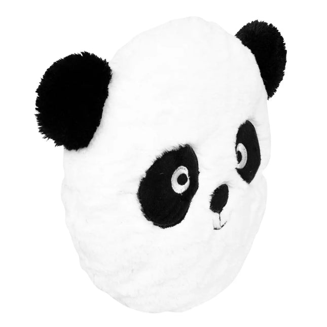 Almohada "Nao" forma de panda blanco y negro  D27cm - 158725D