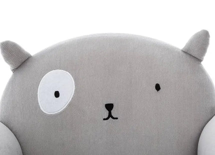 Sillón infantil oso "Ballon" en blanco y gris- 158802B