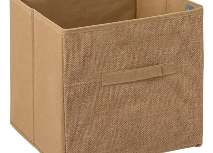 Caja de almacenamiento de yute de 31x31 cm -  160386