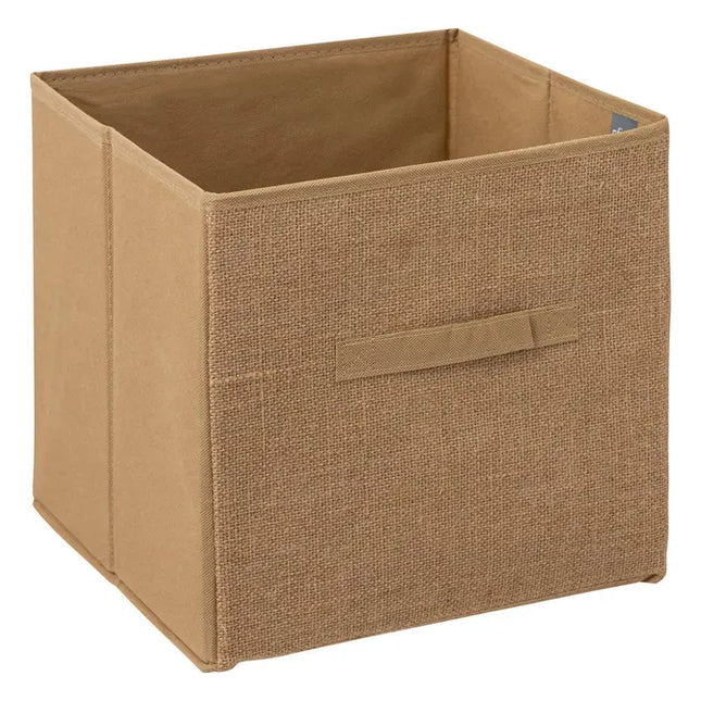 Caja de almacenamiento de yute de 31x31 cm -  160386