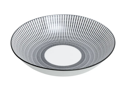 Plato hondo "Lunis" D20cm en porcelana - 160558A