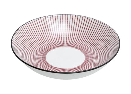 Plato hondo "Lunis" D20cm en porcelana - 160558B