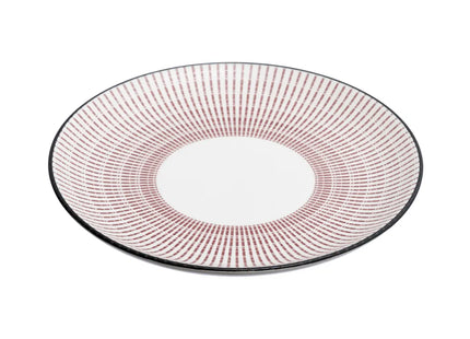 Plato de postre "Lunis" D19cm de porcelana - 160559B
