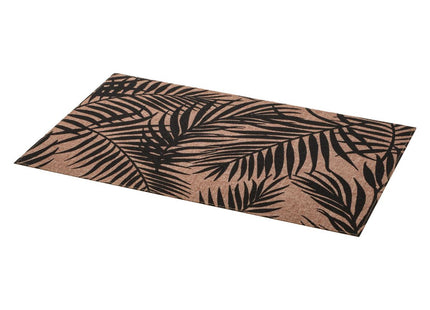 Individual "Palma" 45x30 negro - 160631A