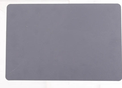 Individual efecto cuero 45x30cm gris - 160661I