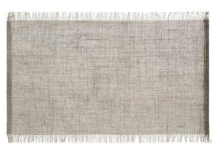 Individual "Frange" 45x30 gris - 160722B