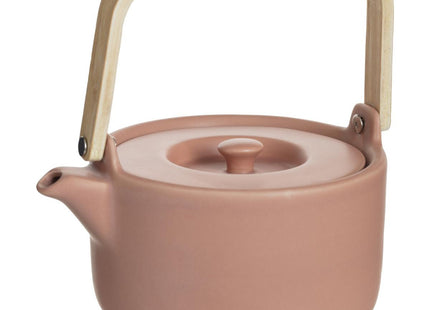 Tetera "Nature" de cerámica 80CL terra - 160723C
