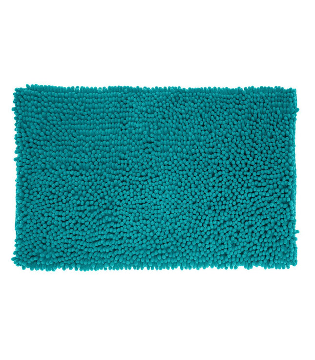 Alfombra de baño Chenille 50x80 turqueza - 160822D
