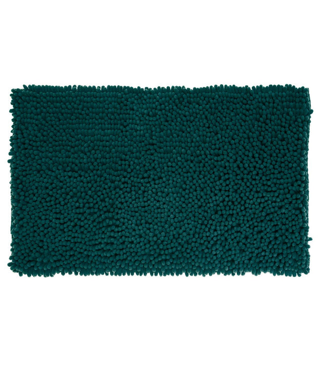 Alfombra de baño Chenille 50x80 verde esmeralda - 160822N