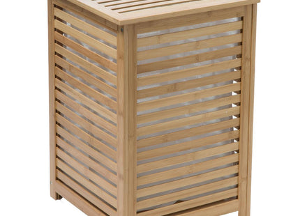 Cesto de ropa "Sicela" de bambú A58cm - 160823