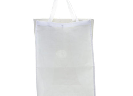 Cesto para la ropa sucia doble de bambú A58cm "SICELA" - 160823A