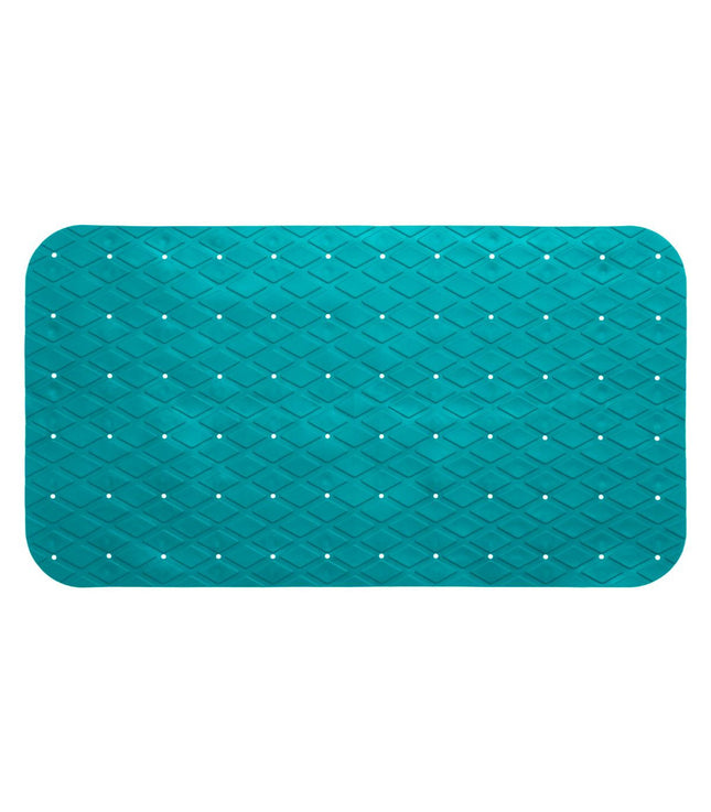 Tapete de ducha de PVC 69x39 turquesa - 160833D
