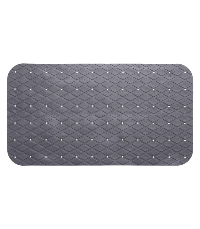 Tapete de ducha de PVC 69x39 gris - 160833H
