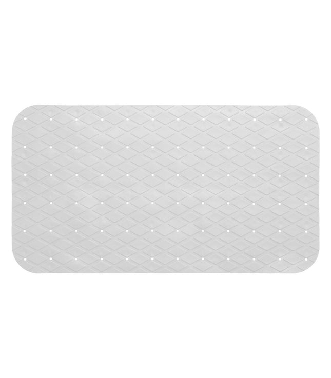 Tapete de ducha de PVC 69x39 blanco - 160833I
