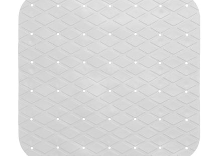 Tapete de ducha de PVC 55x55 blanco - 160863I