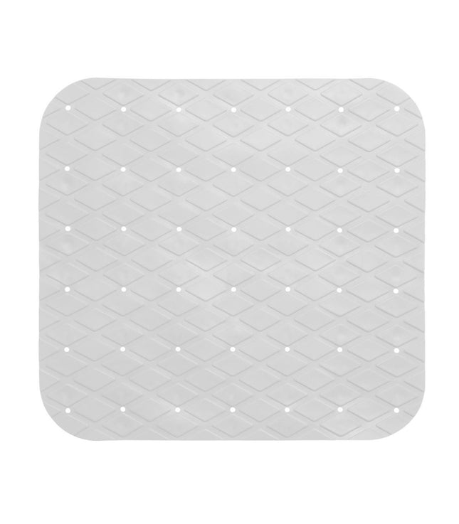 Tapete de ducha de PVC 55x55 blanco - 160863I