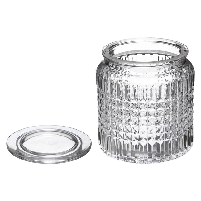 Pote de algodón de vidrio "Precious" - 161026