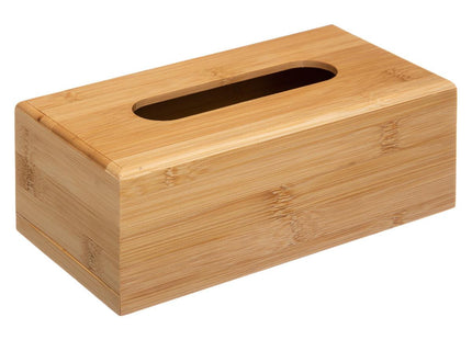 Caja de pañuelos de bambú - 161047