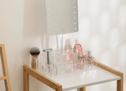 Organizador de maquillaje "Selena" con espejo LED  - 161055