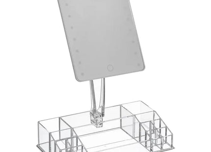 Organizador de maquillaje "Selena" con espejo LED  - 161055