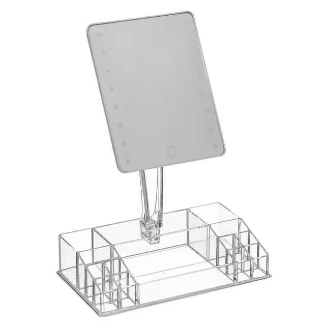 Organizador de maquillaje "Selena" con espejo LED  - 161055