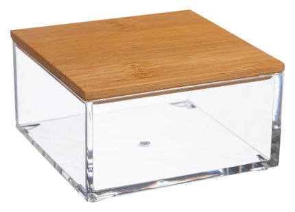 Pote cuadrado pequeño "Selena Bambú" - 161078