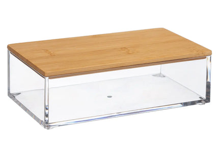 Caja rectangular pequeña "Selena Bambú" - 161079