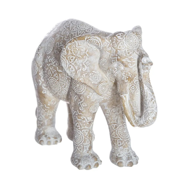 Elefante blanco en resina A15cm - 161343