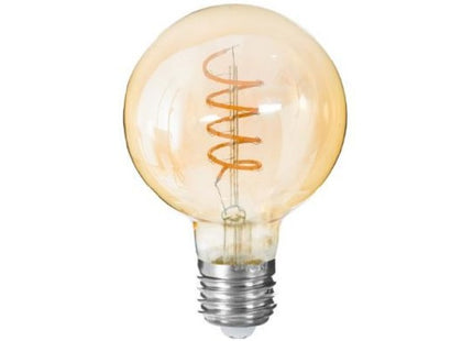 Bombilla LED ámbar trenzada 2W G95 - 161701A