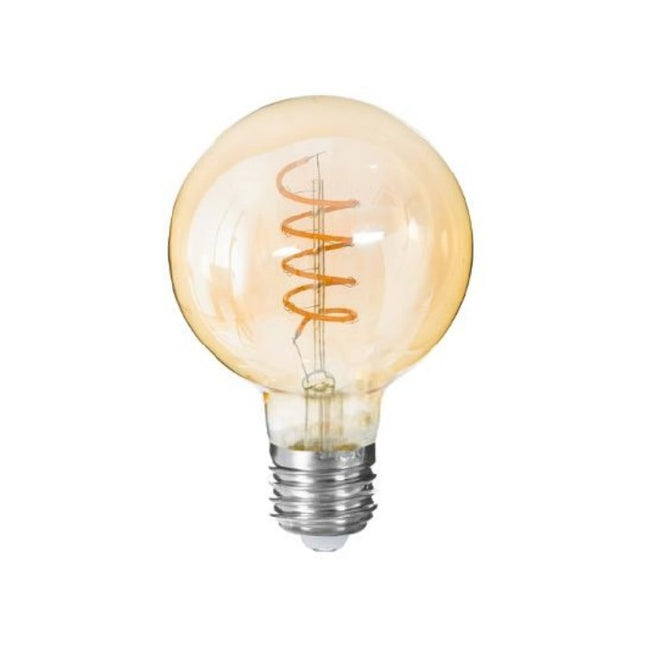 Bombilla LED ámbar trenzada 2W G95 - 161701A