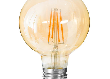Bombilla LED ámbar trenzada 2W G95 - 161701