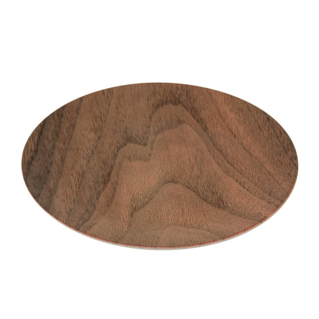 Plato efecto madera 26cm - 162068