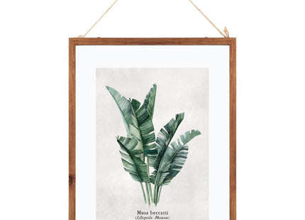 Cuadro de cristal "Hojas" 38x48 - 162318