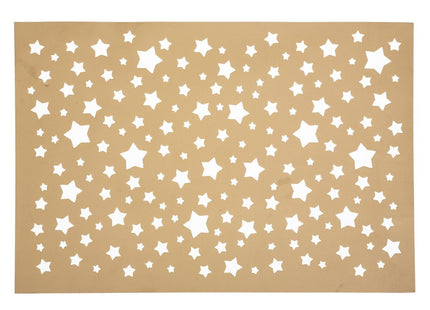 Individual 30x45 estrella dorada - 162519C