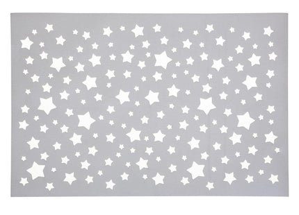 Individual 30x45 estrella plateada - 162519D