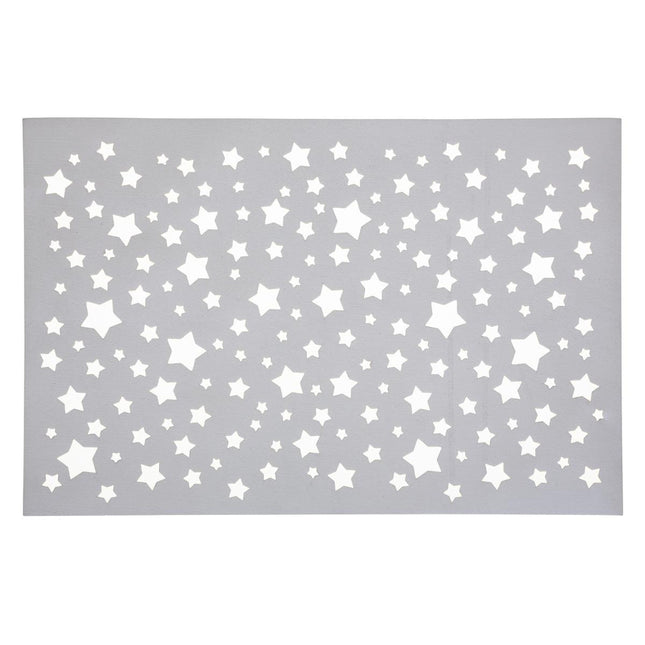 Individual 30x45 estrella plateada - 162519D