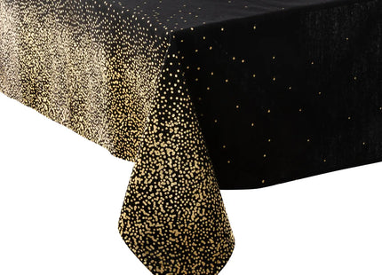 Mantel navideño "Colorama de Noël" estampado de lunares pequeños 140x360cm - 162771