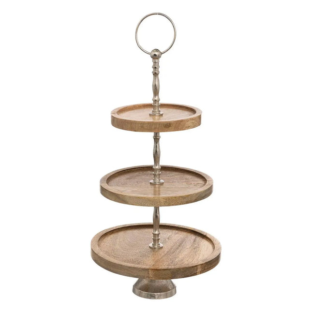 Bandeja para servir de 3 niveles A62cm