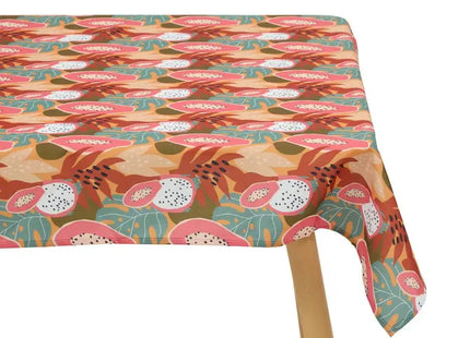 Mantel "Tropical" de 240x140 cm, con estampado tropical - 163930D4