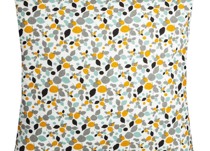 Funda de almohada chenille Razzo y pompones 40x40 - 164009A