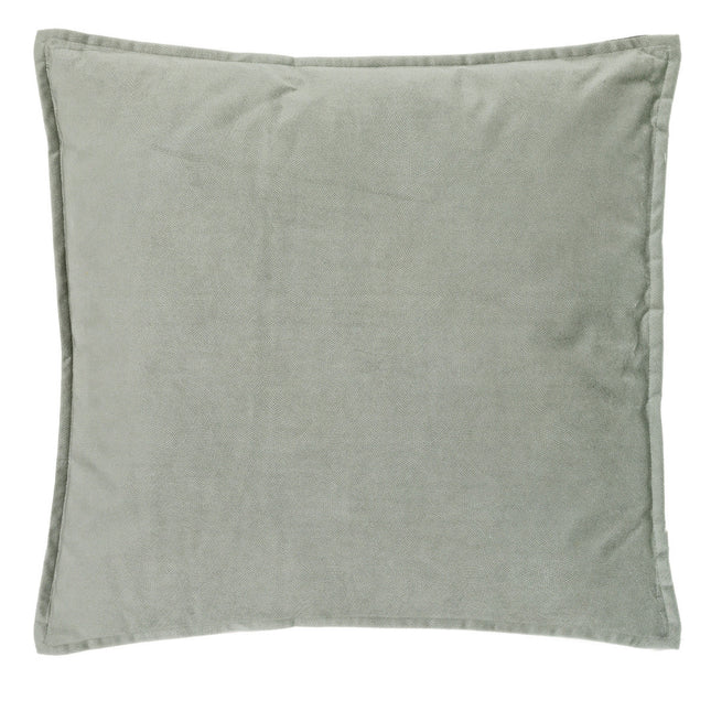 Almohada "Lilou" 55x55 verde celadón - 164017F