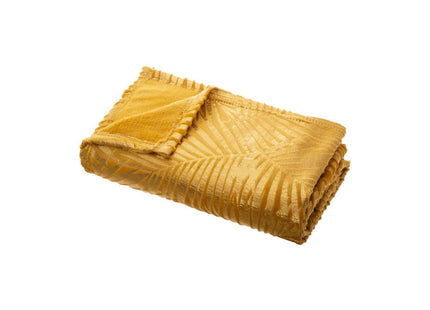 Frazada Franela motivo dorado 150x125cm - 164051