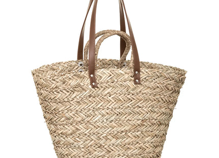 Bolso de shopping de mimbre trenzado - 164516