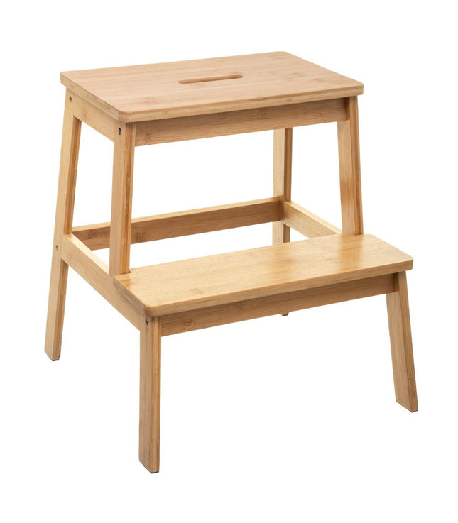 Escalera de bambú de 2 escalones - 164582