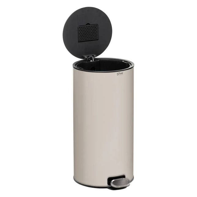 Basurero "Delta" redondo de metal arcilla de 30 litros -  164753I