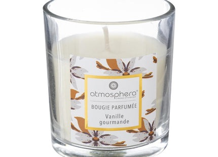 Vela perfumada110gr en tarro cristal " vainilla gourmet" - 164805D
